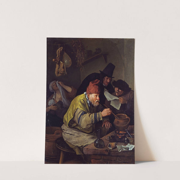 The Village Alchemist by Jan Steen