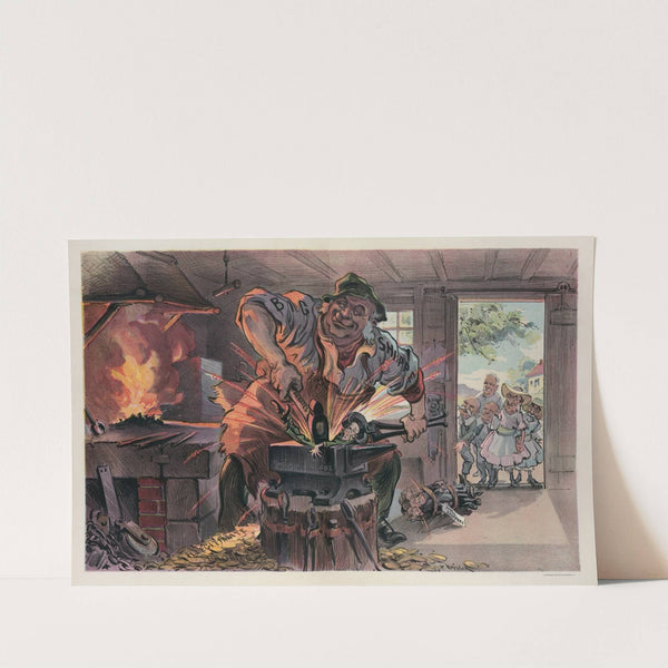 The village blacksmith by Udo Keppler