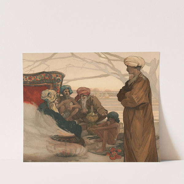 The Village Club by Charles Maurice Detmold