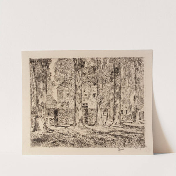 The Village Elms, Easthampton (1923) by Childe Hassam