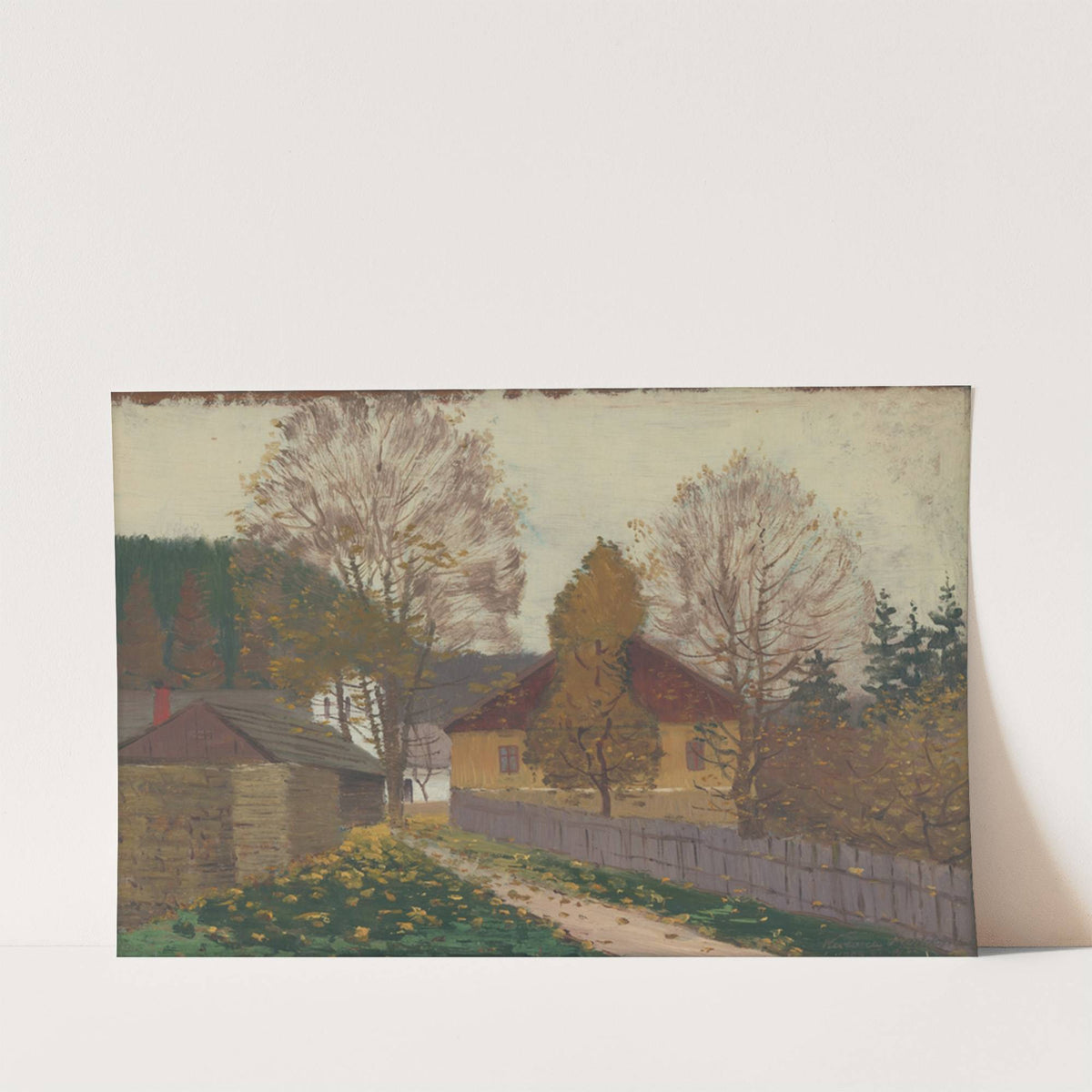 The village by Ferdinand Katona