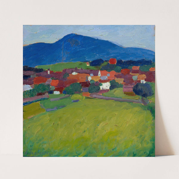 The Village Of Murnau (1908) by Alexej von Jawlensky