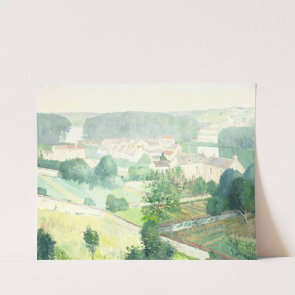 The Village of Sannois by Gerrit van Blaaderen