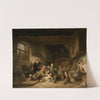 The village schoolhouse (1854) by Ferdinand de Braekeleer