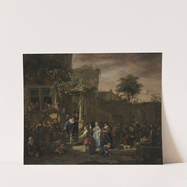 The Village Wedding by Jan Steen