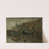 The Vinkenbuurt near Amsterdam by Eduard Karsen
