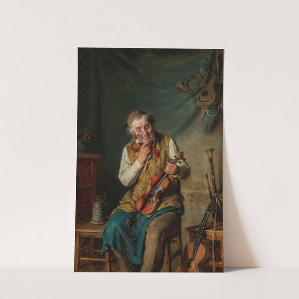 The violin maker by Hermann Kern