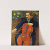 The Violoncellist Schneklud by Paul Gauguin