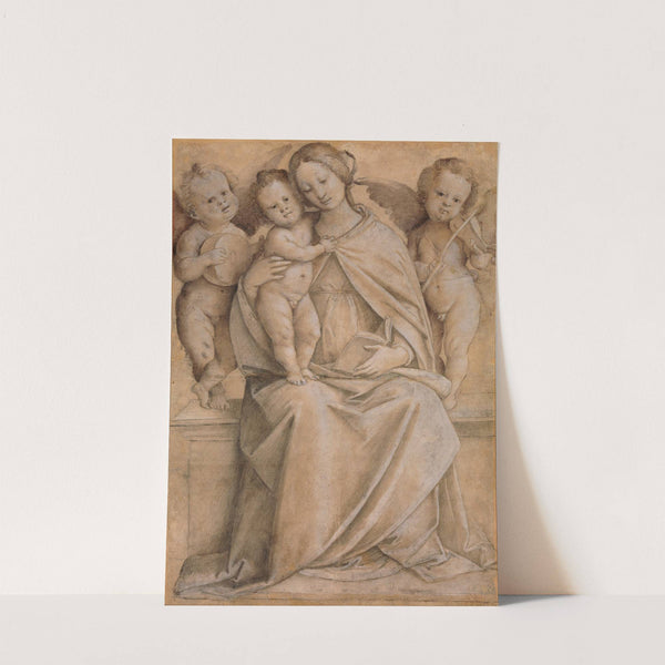 The Virgin and Child and Angel Musicians by Gaudenzio Ferrari