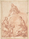 The Virgin and Child Appearing to Saint Agatha and Saint Lucy