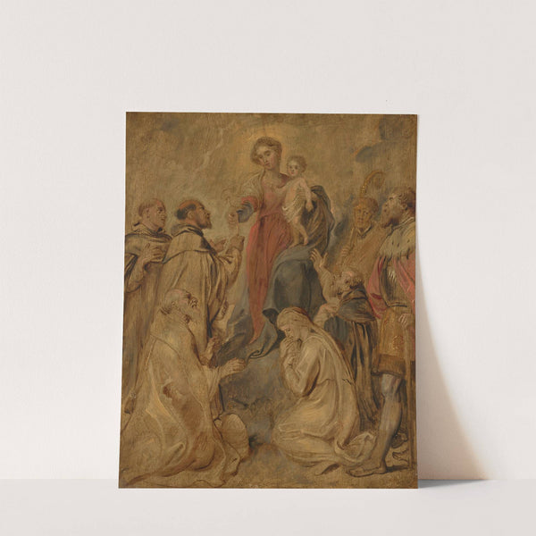 The Virgin and Child of the Rosary by Peter Paul Rubens