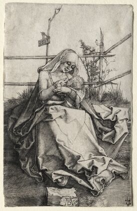 The Virgin and Child on a Grassy Bench (1503)