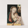The Virgin and Child seated before a ledge by The Master of the Parrot