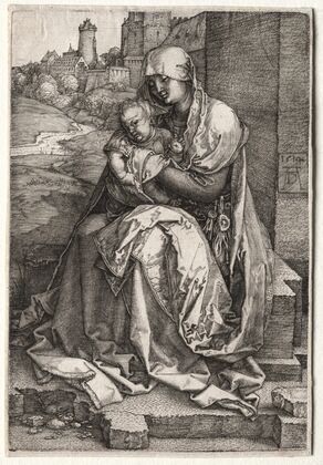 The Virgin and Child Seated by the Wall (1514)