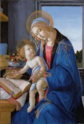 The Virgin and Child (The Madonna of the Book)