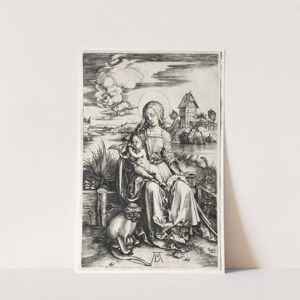 The Virgin and Child with a Monkey (c. 1498) by Albrecht Dürer