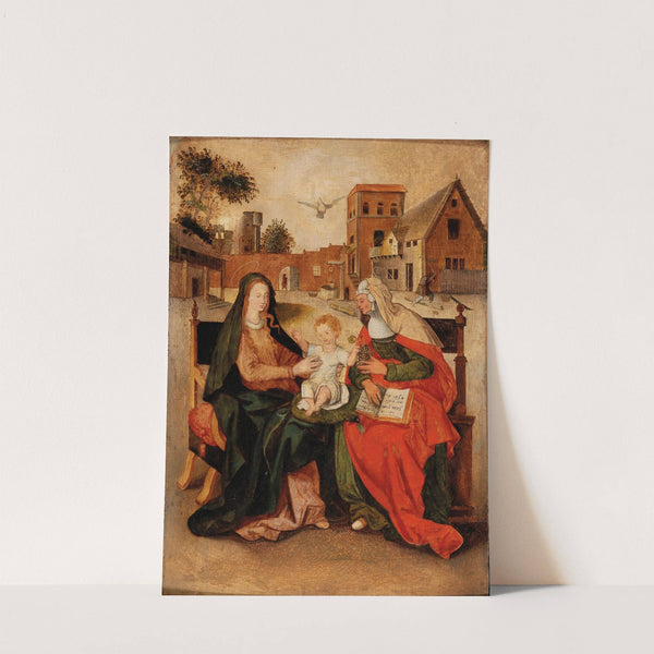 The Virgin and Child with Saint Anne by Circle of Hendrick de Clerck