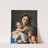 The Virgin And Child With Saint John The Baptist by Andrea Casali