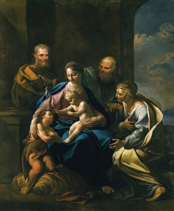 The Virgin And Child With Saints
