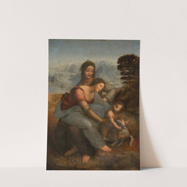 The Virgin and Child with St. Anne (1500-1513) by Leonardo da Vinci