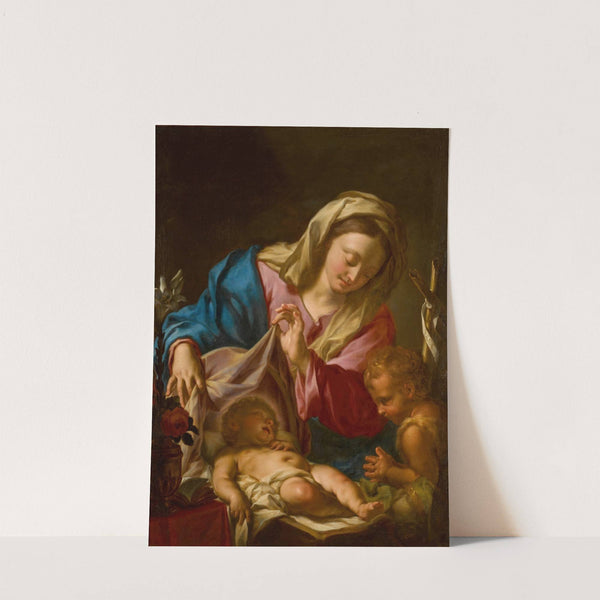The Virgin and Child with the Infant Saint John the Baptist by Francesco Trevisani