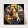The Virgin and Child with the Infant Saint John the Baptist (1490 -1500) by Workshop of Bernardino di Betto