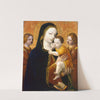 The Virgin and Child with two Angels by Ambrogio Bergognone