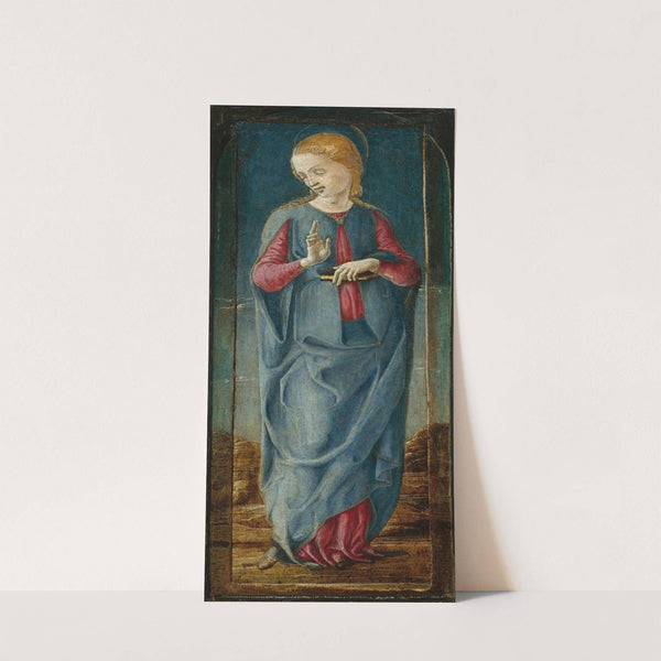 The Virgin Annunciate (c. 1470) by Cosmè Tura