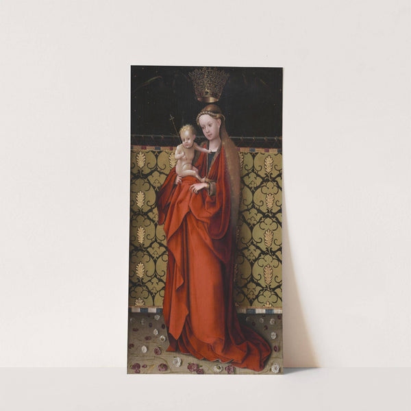 The Virgin Crowned by Angels by Stefan Lochner