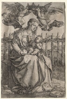 The Virgin Crowned by Two Angels (1518)