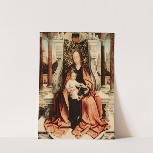 The Virgin Enthroned (15th century) by Master of Frankfurt