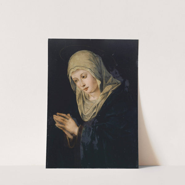 The Virgin in Adoration by Tiberius Dominikus Wocher