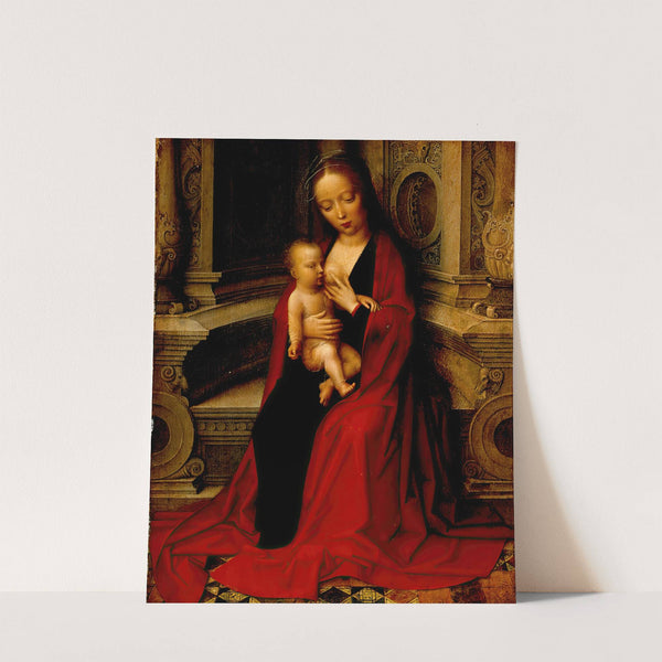 The Virgin Nursing the Christ Child by Adriaen Isenbrandt