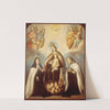 The Virgin of the Carmen with Saint Theresa and Saint John of the Cross by Juan Rodríguez Juárez