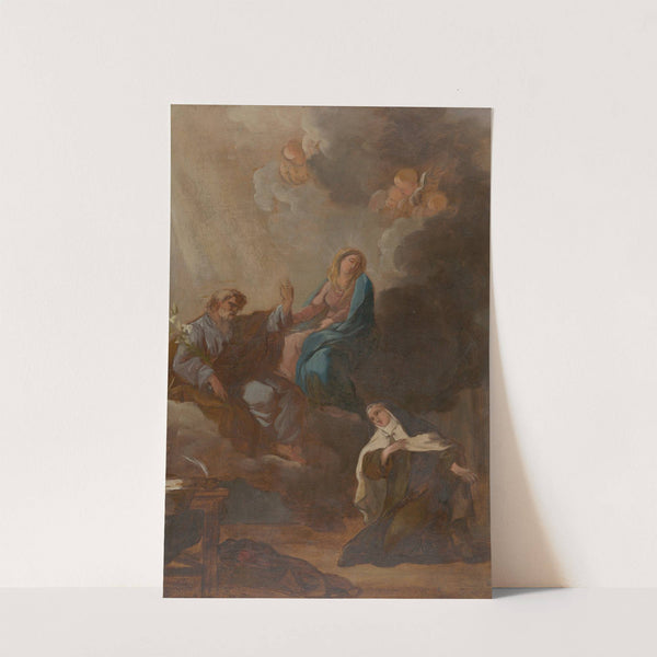 The Virgin Placing St. Teresa of Avila Under the Protection of St. Joseph by François-Guillaume Ménageot