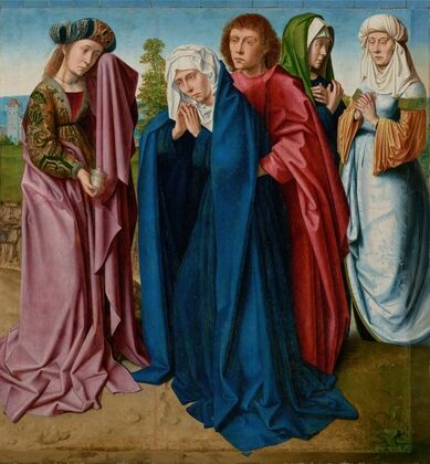 The Virgin, Saint John and the Three Maries — size preview