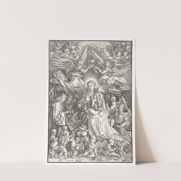 The Virgin Surrounded by Many Angels (1518) by Albrecht Dürer