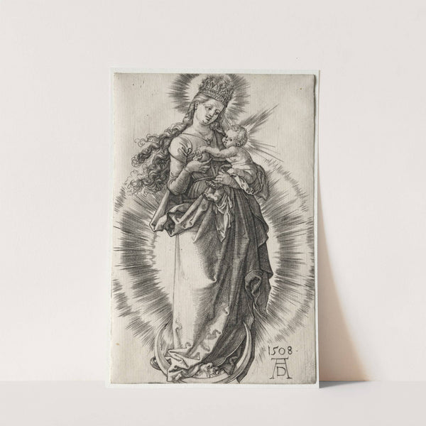 The Virgin with a Starry Crown (1508) by Albrecht Dürer