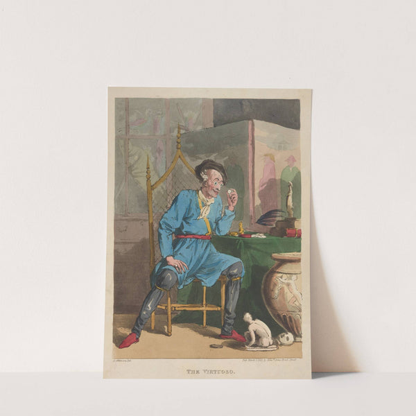 The virtuoso (1819) by John Augustus Atkinson