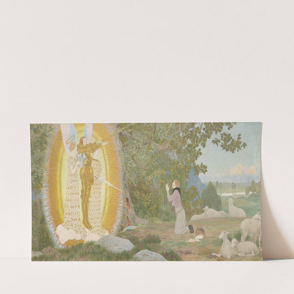 The Vision and Inspiration (Joan of Arc series – I) (c. 1907-early 1909) by Louis Maurice Boutet de Monvel