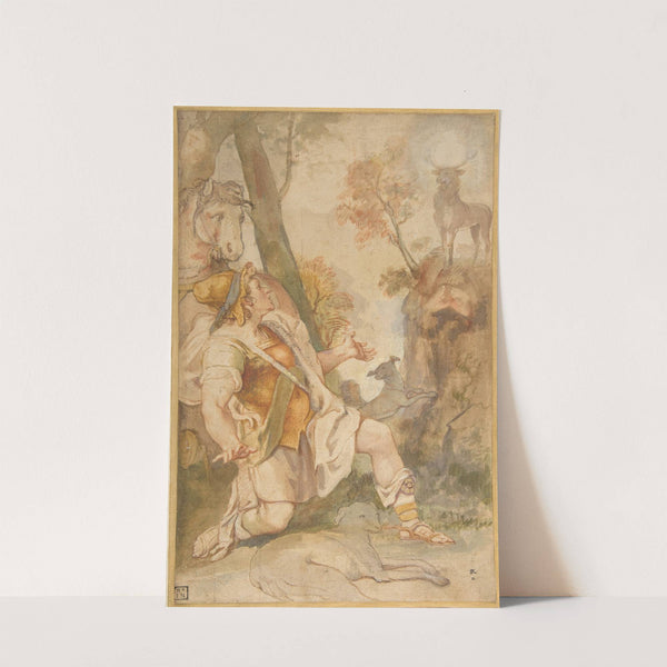 The Vision of Saint Eustace by Federico Zuccaro