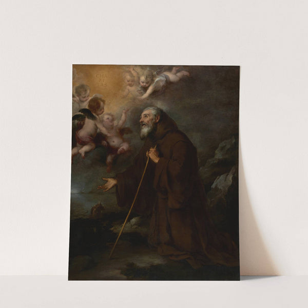 The Vision of Saint Francis of Paola (1670) by Bartolomé Estebán Murillo