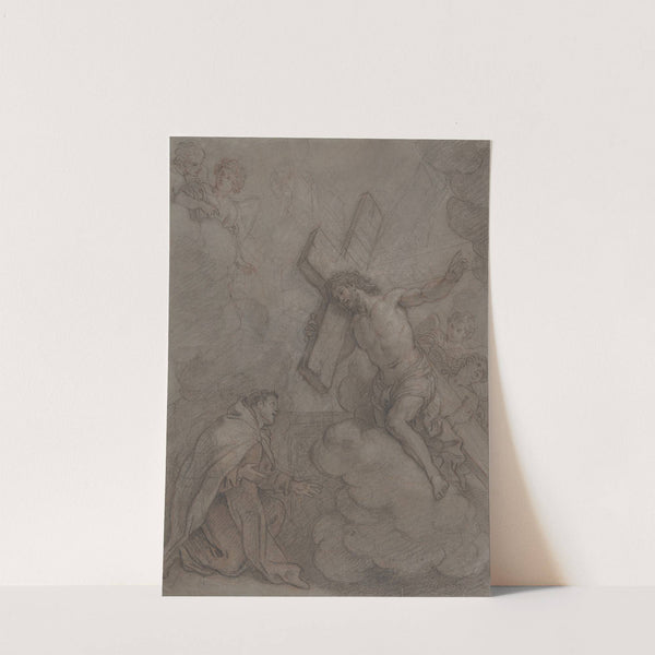 The Vision of St. John of the Cross by Charles De La Fosse
