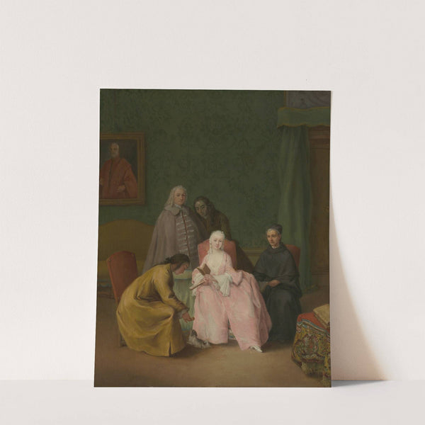 The Visit (1746) by Pietro Longhi
