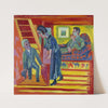 The Visit – Couple and Newcomer (1922) by Ernst Ludwig Kirchner