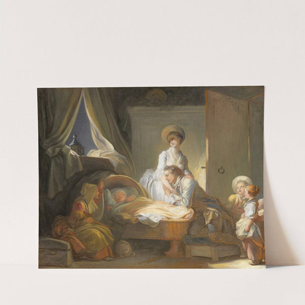 The Visit to the Nursery by Jean-Honoré Fragonard