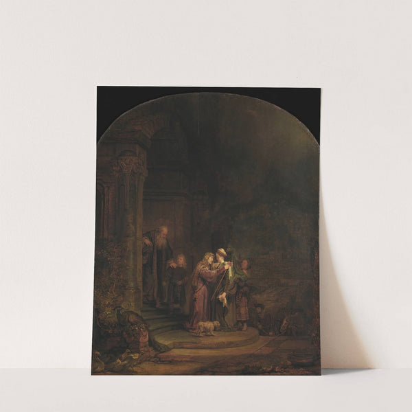 The Visitation by Rembrandt van Rijn