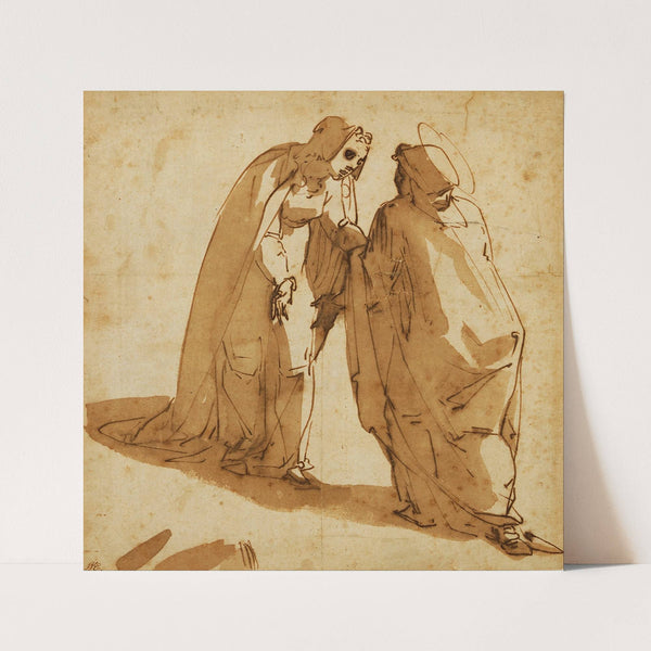 The Visitation (circa 1580) by Luca Cambiaso