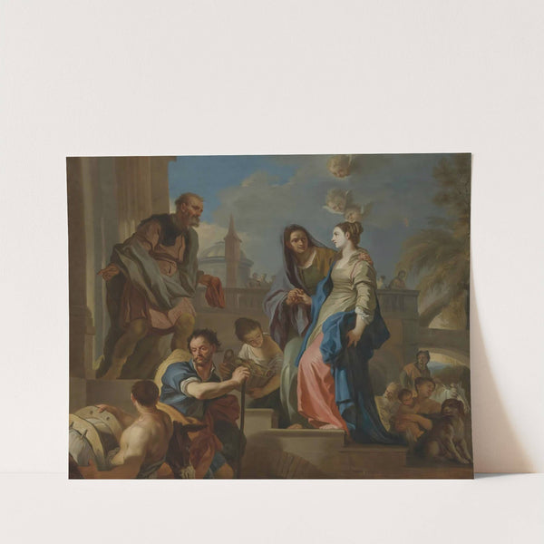 The Visitation by Corrado Giaquinto