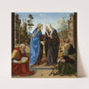 The Visitation with Saint Nicholas and Saint Anthony Abbot (c. 1489-1490) by Piero di Cosimo